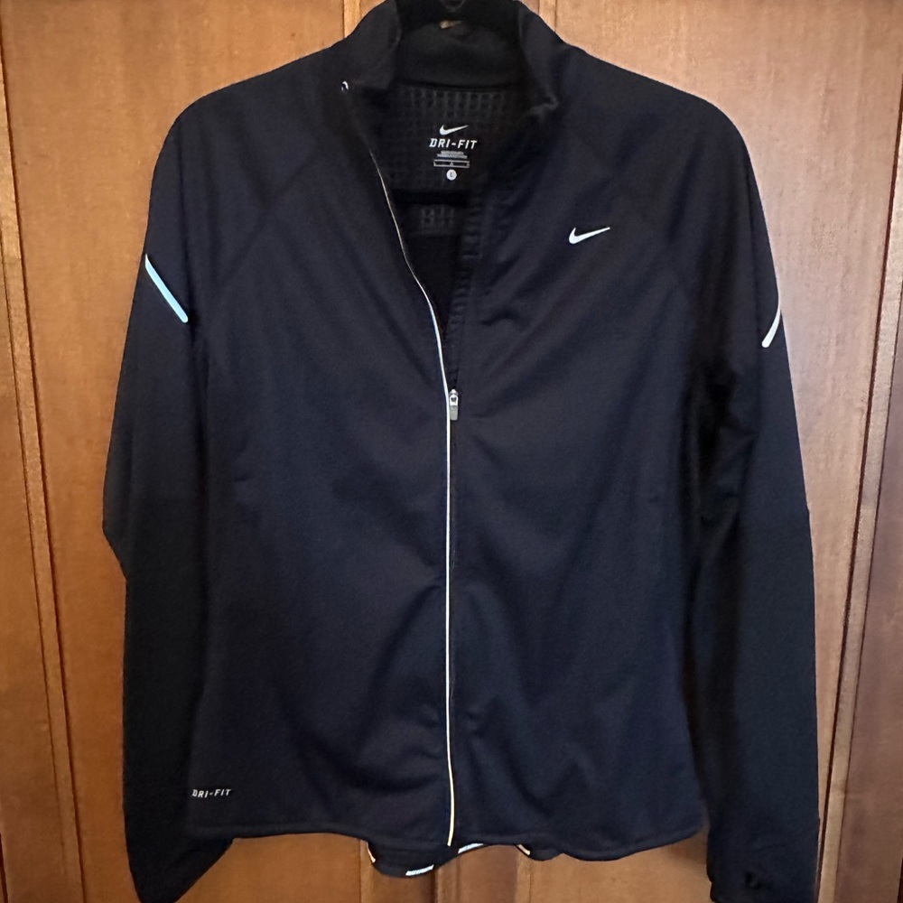 Nike Women’s Zippered Black Performance Jacket